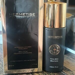 Hermetise Professional Collagen Facial Serum - Black and Gold